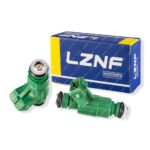سوزن انژکتور  4سوراخ پژو 206 وانت نیسان سبز برند LZNF