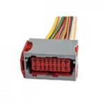 سوکت BSM طوسی سیم 1و 2.5 خودرویی 17سانت